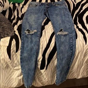 Ripped jeans